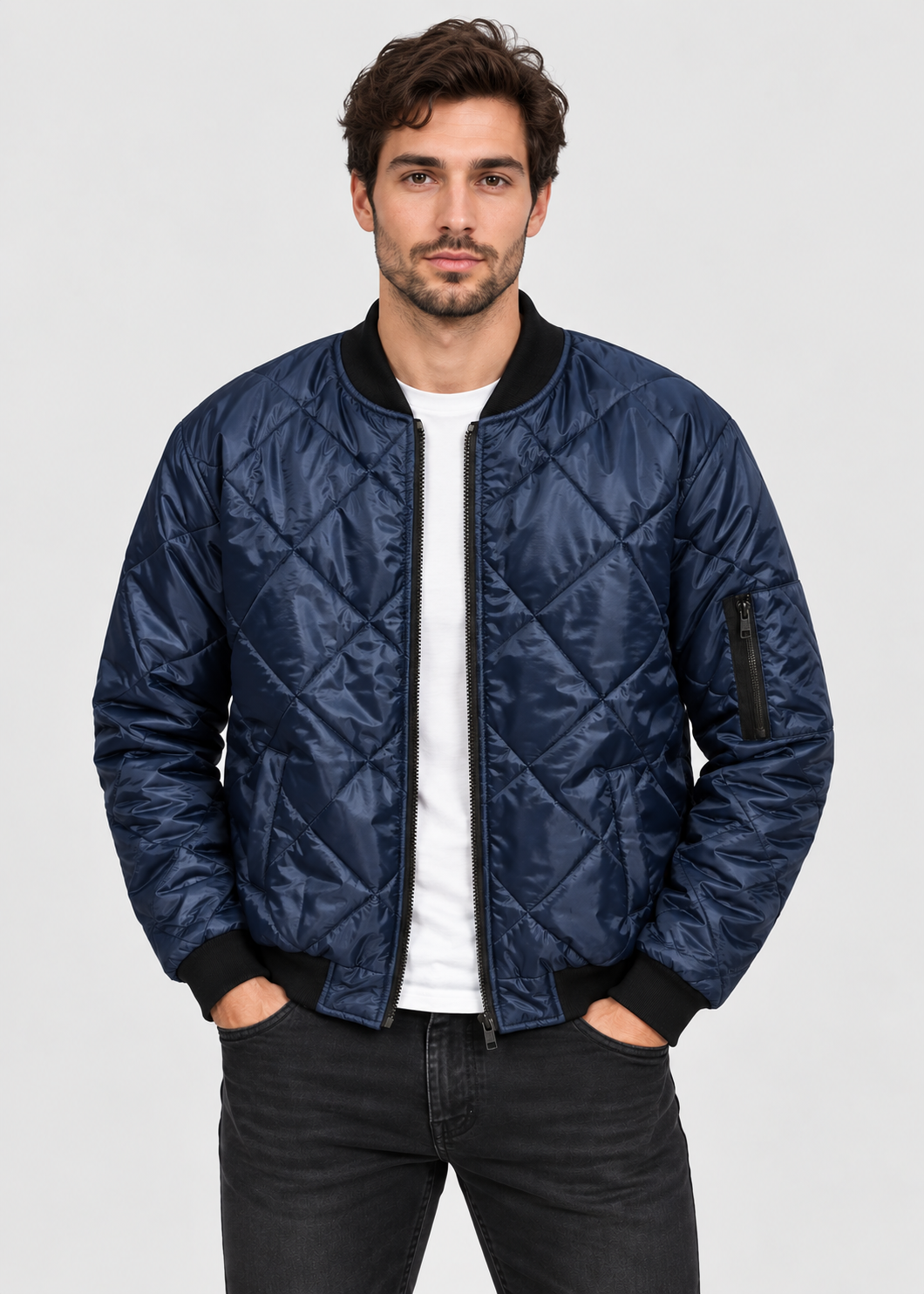 Men's Puffer Jacket | Men | Quilted | Durable Insulated Coat | Steven & Levon