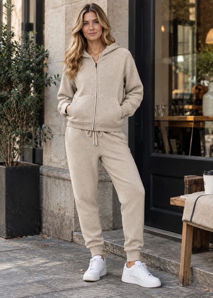 Women's Jogging Set | Relaxed Fit Loungewear | Polyester | Steven & Levon