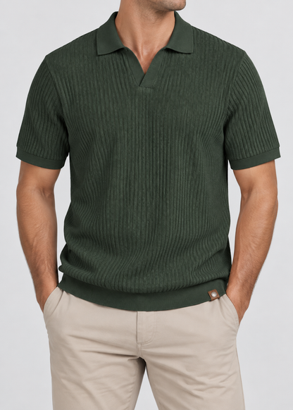Men’s Polo Shirt | Short Sleeve Casual | Smart Casual Top | Steven & Levon