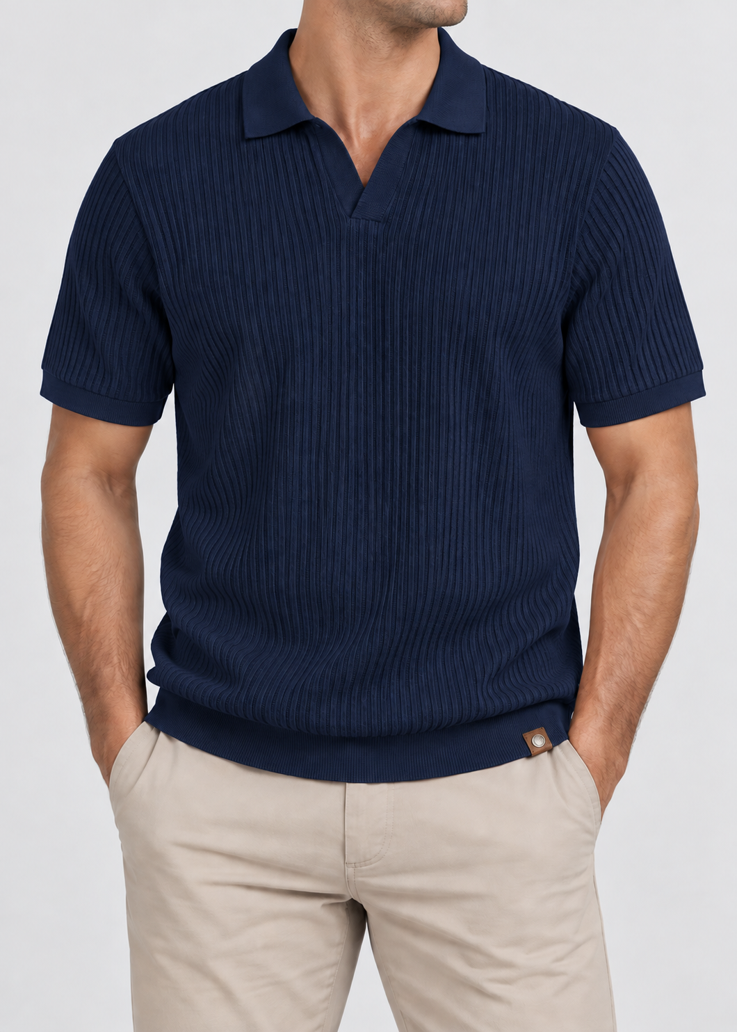 Men’s Polo Shirt | Short Sleeve Casual | Smart Casual Top | Steven & Levon