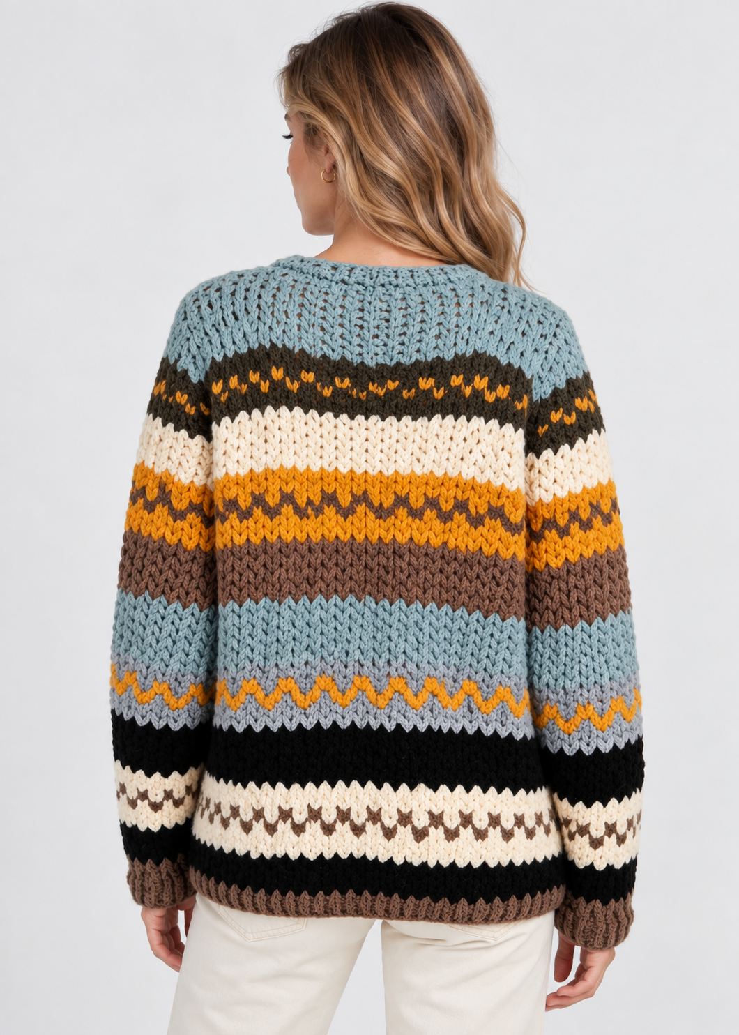 Women's Art Knit Cardigan | Button Front | Soft Knit | Steven & Levon