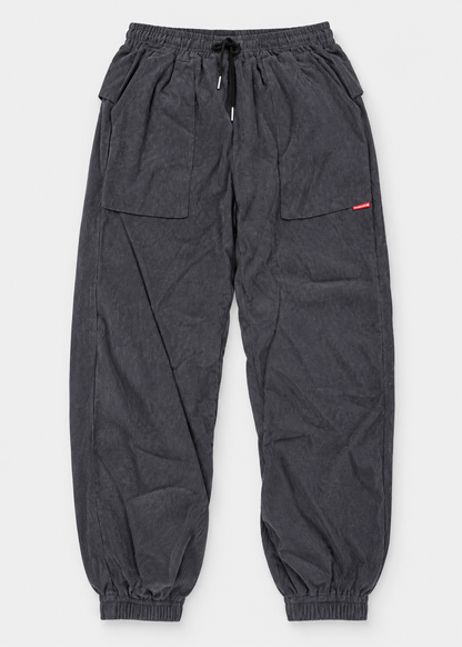 Men's Loose Fit Tapered Jogger Trousers | Drawstring Waist & Gathered Cuffs | Casual Relaxed Fit | Steven & Levon