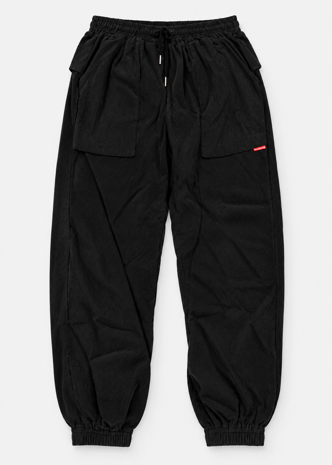 Men's Loose Fit Tapered Jogger Trousers | Drawstring Waist & Gathered Cuffs | Casual Relaxed Fit | Steven & Levon