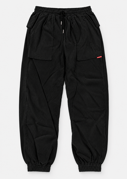 Men's Loose Fit Tapered Jogger Trousers | Drawstring Waist & Gathered Cuffs | Casual Relaxed Fit | Steven & Levon