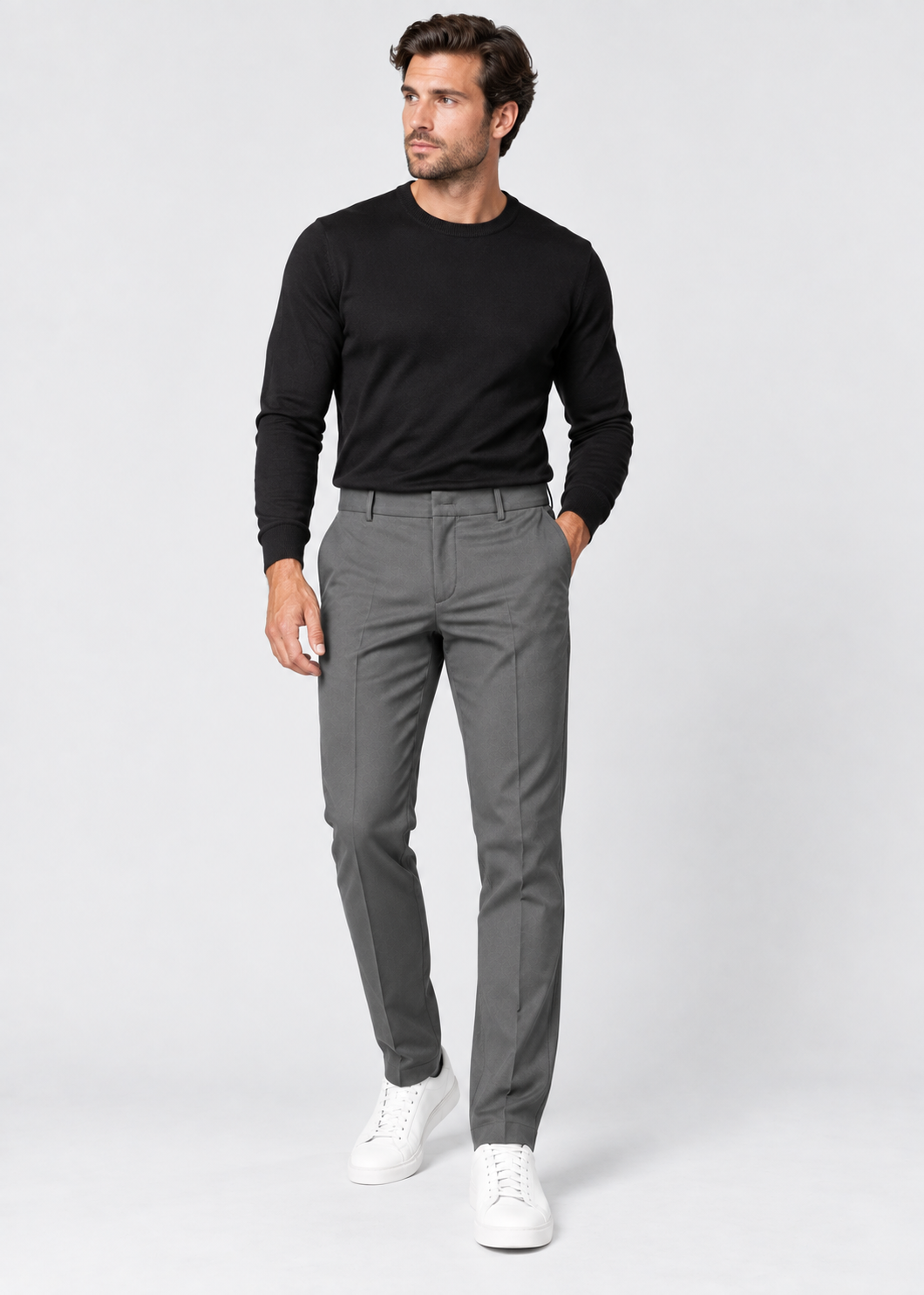 Men's Lightweight Leisure Trousers Relaxed Fit | Everyday Casual Wear | Steven & Levon