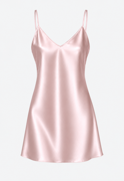 Women's Silk Nightdress | Adjustable Straps | Sleeveless Sleepwear | Steven & Levon
