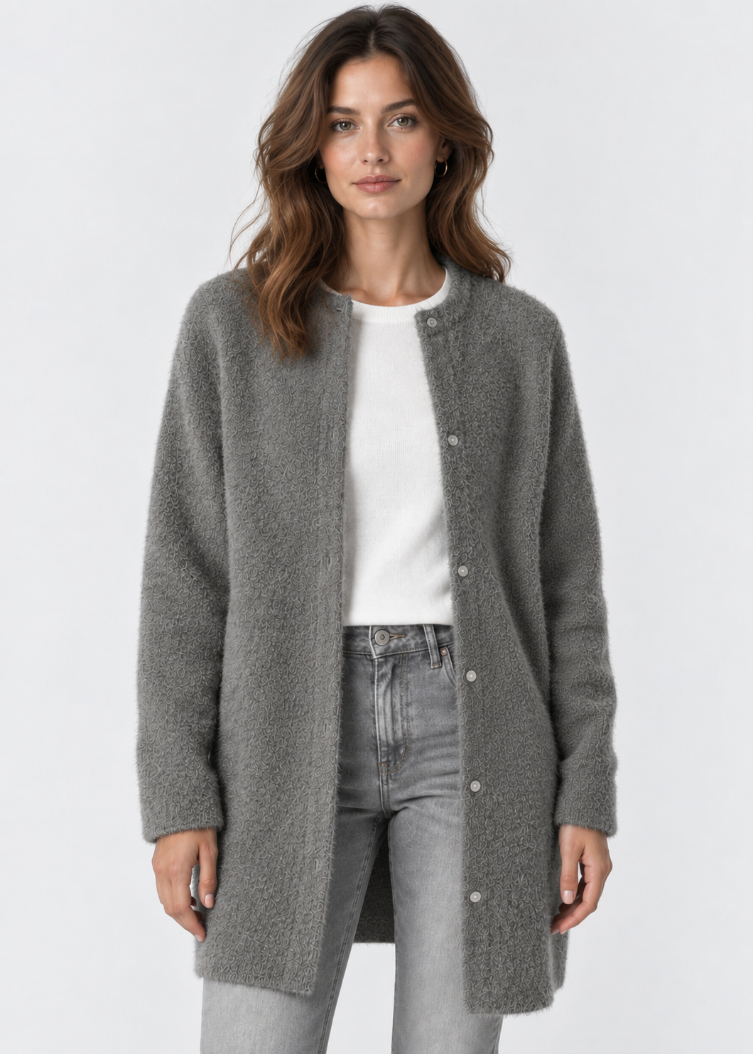Women's Button-Up Knit Cardigan | Soft Everyday Sweater | Steven & Levon