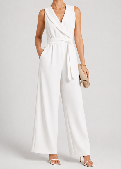Women's Jumpsuit | Elegant One-Piece Outfit | Smart Casual Occasionwear | Timeless Style | Steven & Levon