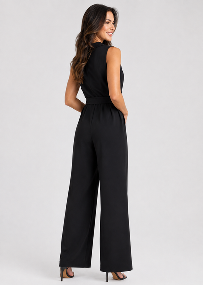 Women's Jumpsuit | Elegant One-Piece Outfit | Smart Casual Occasionwear | Timeless Style | Steven & Levon