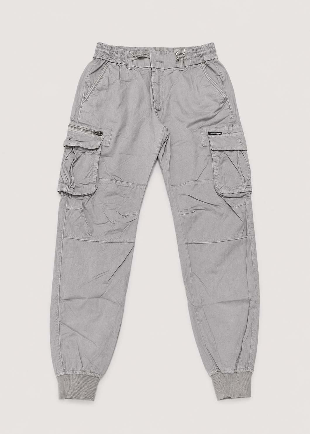 Men’s Drawstring Cargo Joggers | Cuffed Utility Trousers | Relaxed Fit | Casual Streetwear | Steven & Levon
