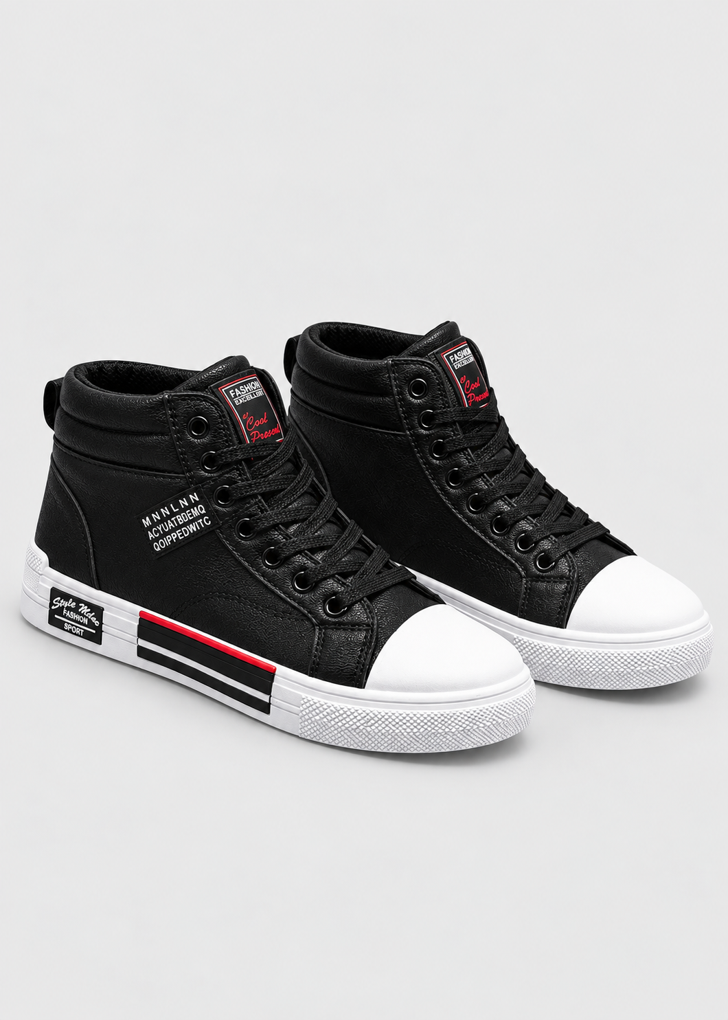 Men's High-Top Sneakers | Casual Walking Shoes | Breathable Sports Trainers | Steven & Levon