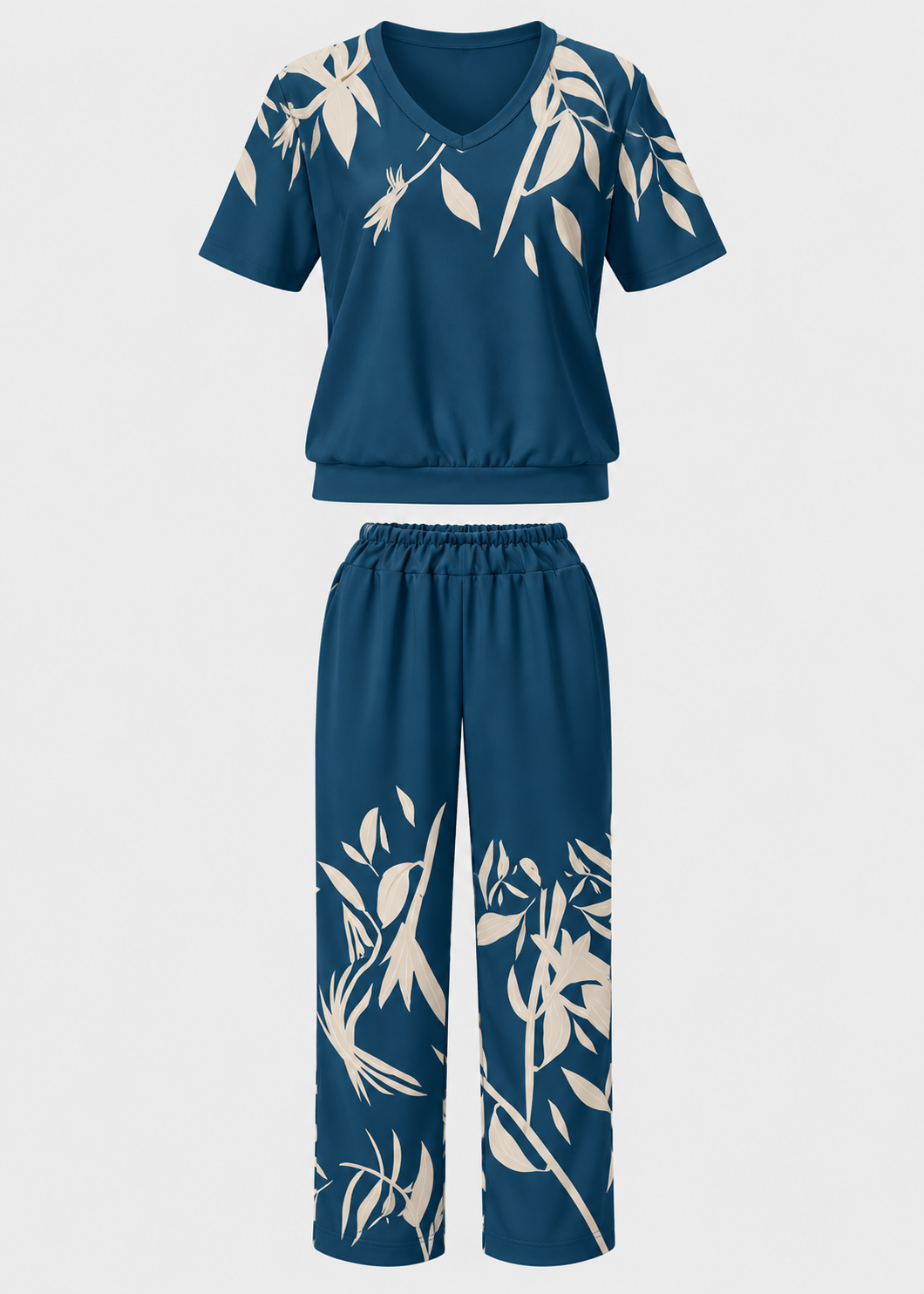 Women's Printed Jumpsuit | Relaxed Fit | Everyday Wear | Steven & Levon