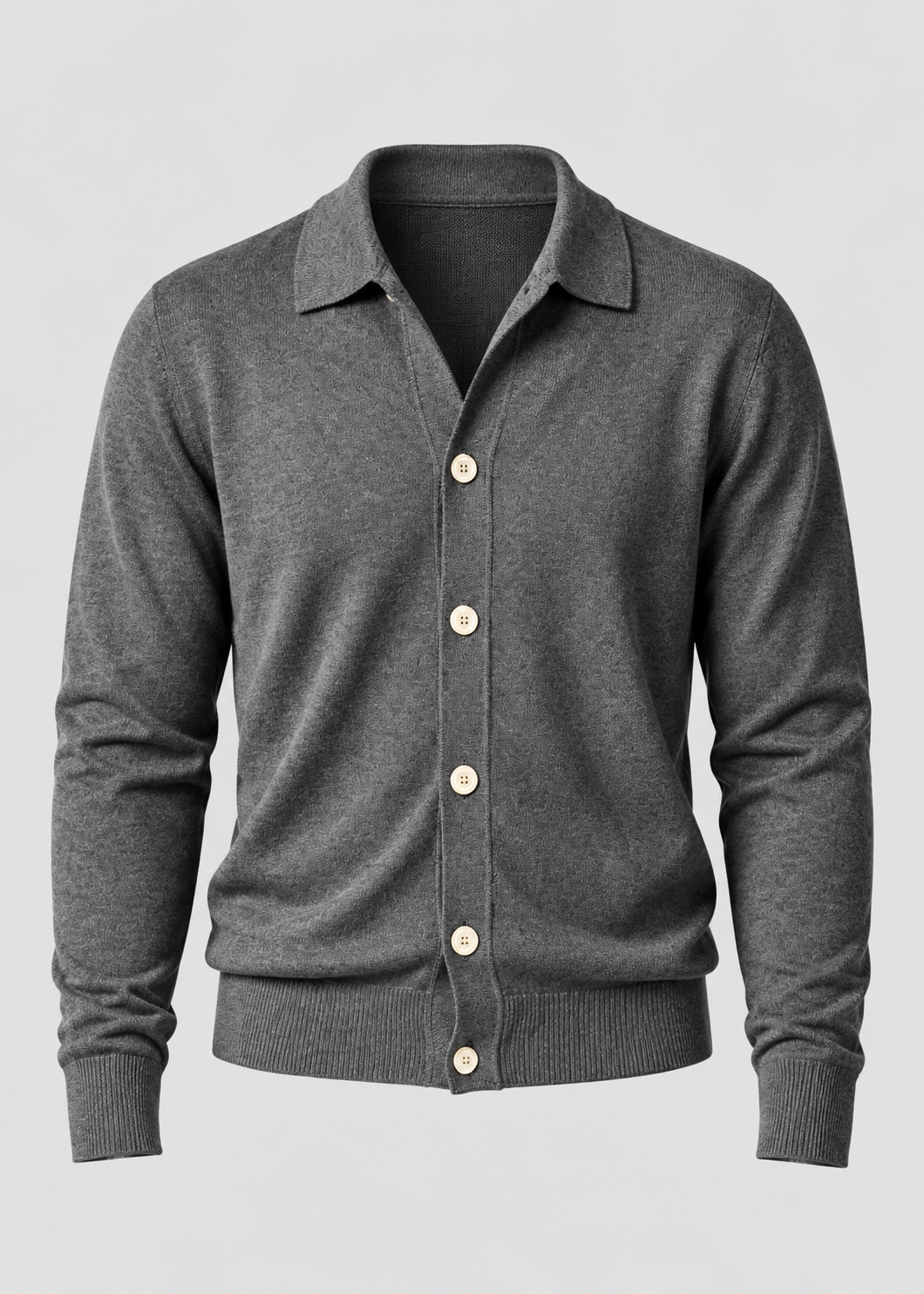 Men's Button Front Cardigan | Classic Fit | Cotton | Smart Casual Layer | Steven & Levon