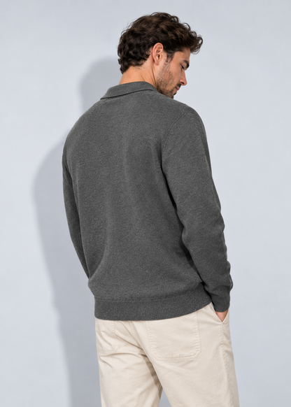 Men's Button Front Cardigan | Classic Fit | Cotton | Smart Casual Layer | Steven & Levon