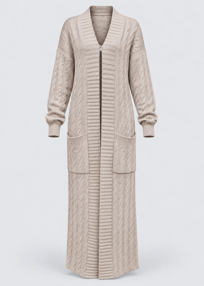 Women's Cozy Long Cardigan | Lightweight Everyday Wear | Steven & Levon