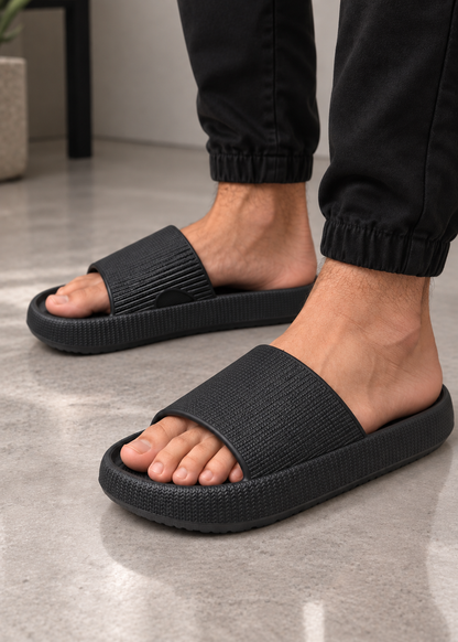 Tredlux - Thick-Soled Slip-On Home Slipper  Around The House