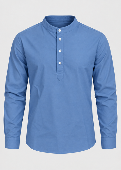 Men's Long Sleeve Button Shirt | Men | Relaxed Fit | Casual Button-Up | Steven & Levon