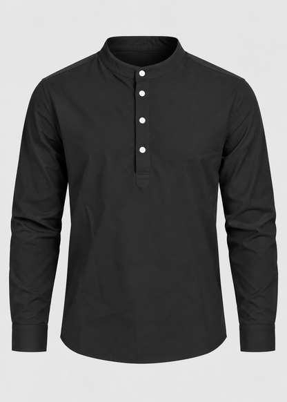 Men's Long Sleeve Button Shirt | Men | Relaxed Fit | Casual Button-Up | Steven & Levon