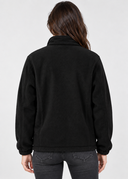 Women's High Collar Jacket | Warm Outdoor Casual Jacket | Soft Winter Layer | Steven & Levon
