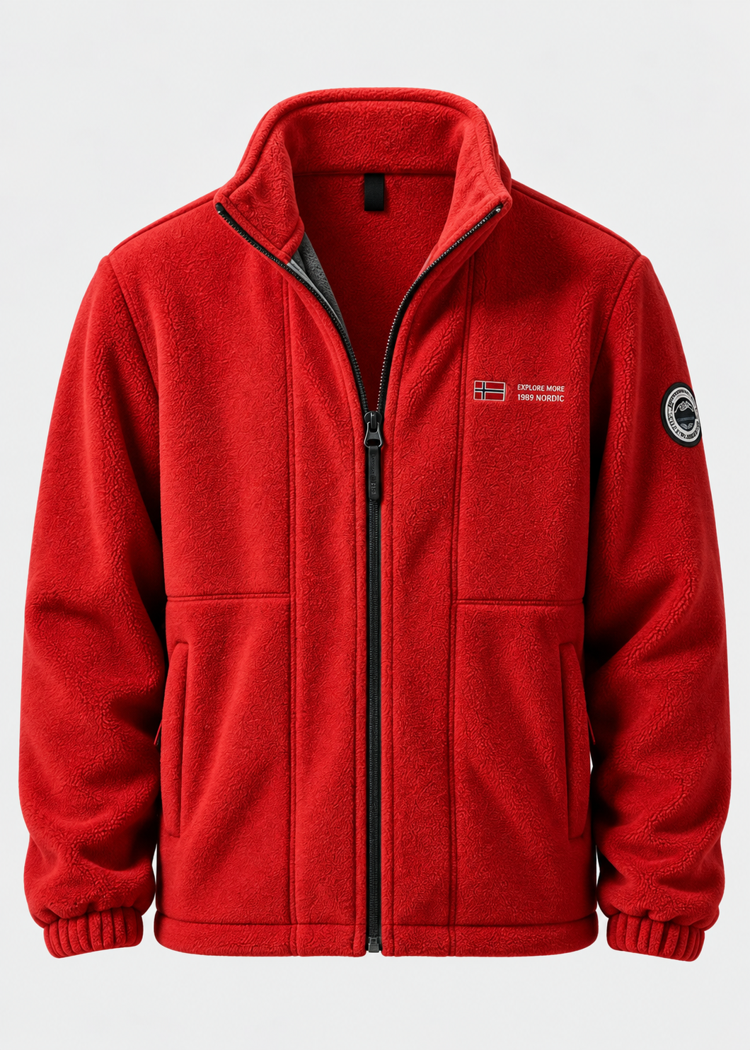 Women's High Collar Jacket | Warm Outdoor Casual Jacket | Soft Winter Layer | Steven & Levon