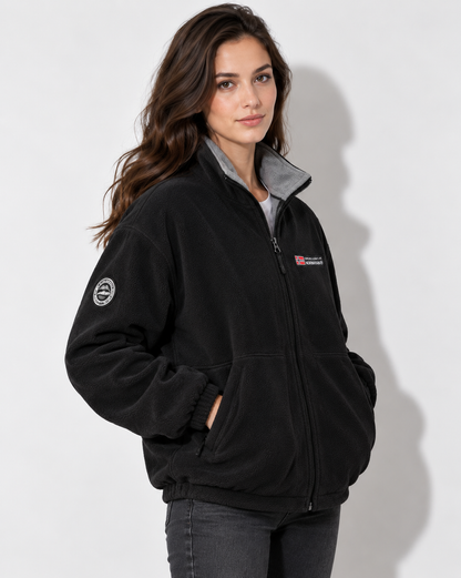 Women's High Collar Jacket | Warm Outdoor Casual Jacket | Soft Winter Layer | Steven & Levon