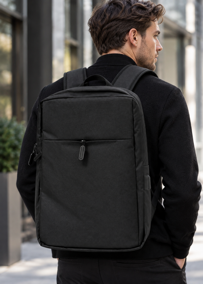 Unisex Laptop Backpack | USB Charging Port | 16 Inch Travel Bag | Steven & Levon