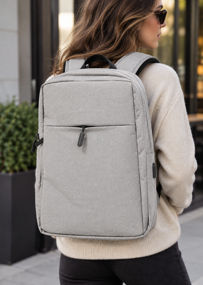 Unisex Laptop Backpack | USB Charging Port | 16 Inch Travel Bag | Steven & Levon