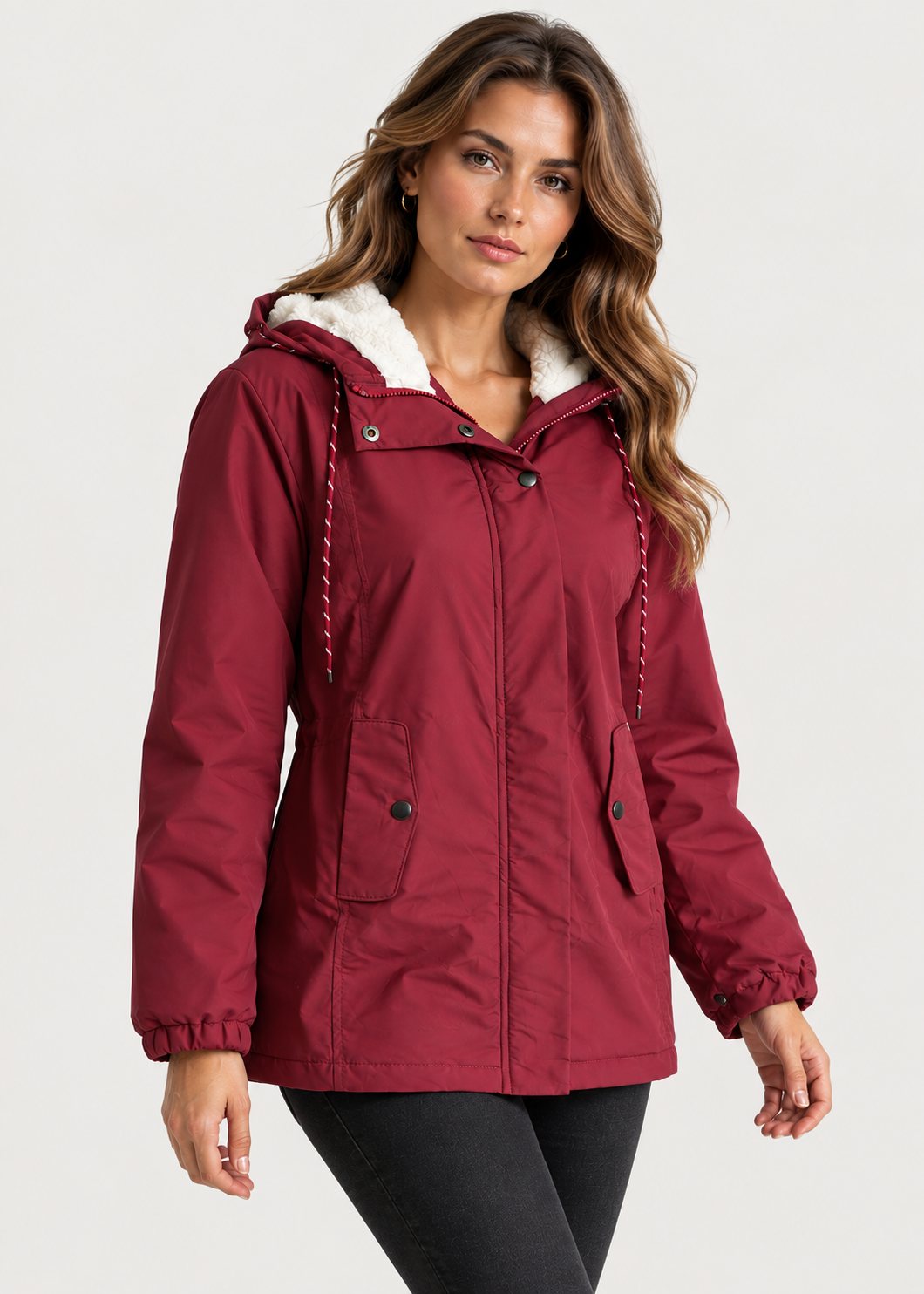 Women's Long Winter Jacket | Warm Outdoor Coat | Cozy Everyday Wear | Steven & Levon