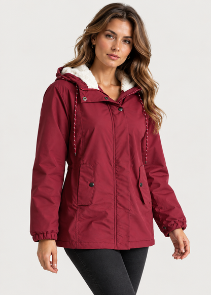 Women's Long Winter Jacket | Warm Outdoor Coat | Cozy Everyday Wear | Steven & Levon