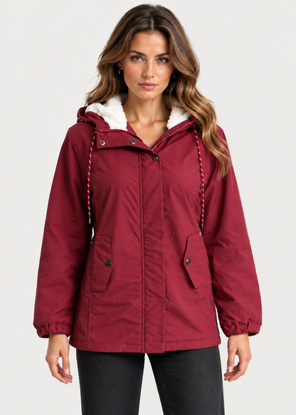 Women's Long Winter Jacket | Warm Outdoor Coat | Cozy Everyday Wear | Steven & Levon