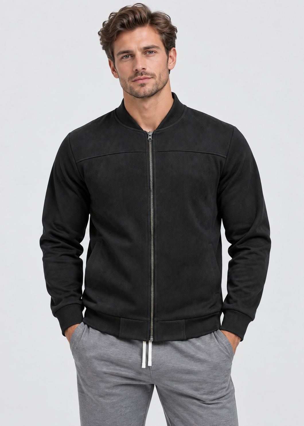 Men's Classic Jacket | Timeless Design | Polyester Elastane Blend | Everyday Outerwear | Steven & Levon