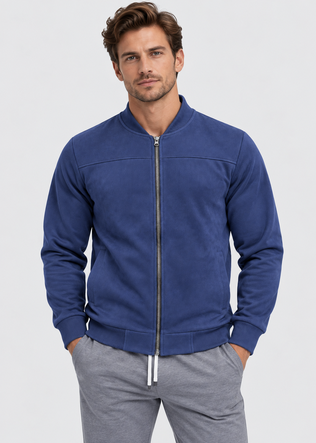 Men's Classic Jacket | Timeless Design | Polyester Elastane Blend | Everyday Outerwear | Steven & Levon