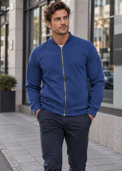 Men's Classic Jacket | Timeless Design | Polyester Elastane Blend | Everyday Outerwear | Steven & Levon