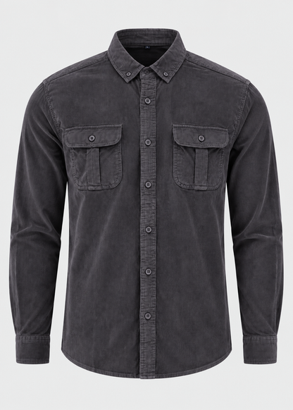 Men’s Stylish Shirt | Men | Button-Up Long Sleeve Shirt | Smart Casual Everyday Wear | Steven & Levon