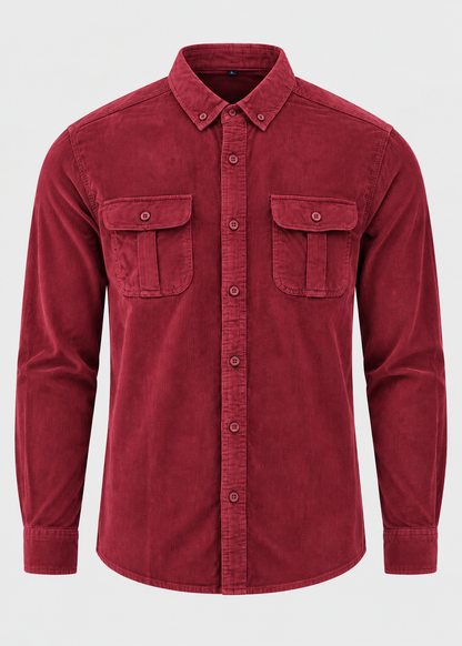 Men’s Stylish Shirt | Men | Button-Up Long Sleeve Shirt | Smart Casual Everyday Wear | Steven & Levon