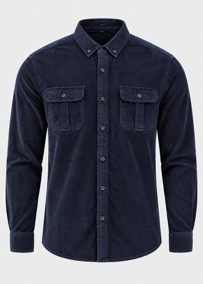 Men’s Stylish Shirt | Men | Button-Up Long Sleeve Shirt | Smart Casual Everyday Wear | Steven & Levon
