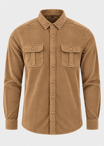 Men’s Stylish Shirt | Men | Button-Up Long Sleeve Shirt | Smart Casual Everyday Wear | Steven & Levon