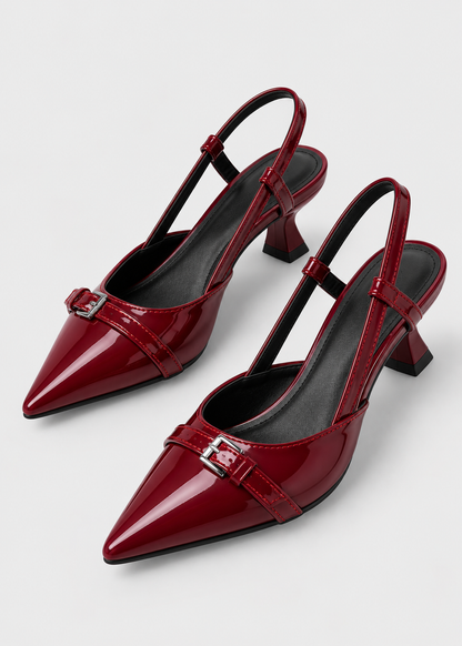 Caurelle Kitten Heels | Women | Refined Mid Heel Pumps | Elegant Shoes | Steven & Levon