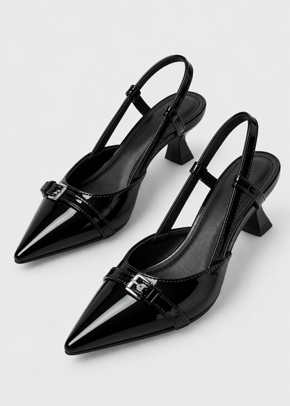 Caurelle Kitten Heels | Women | Refined Mid Heel Pumps | Elegant Shoes | Steven & Levon