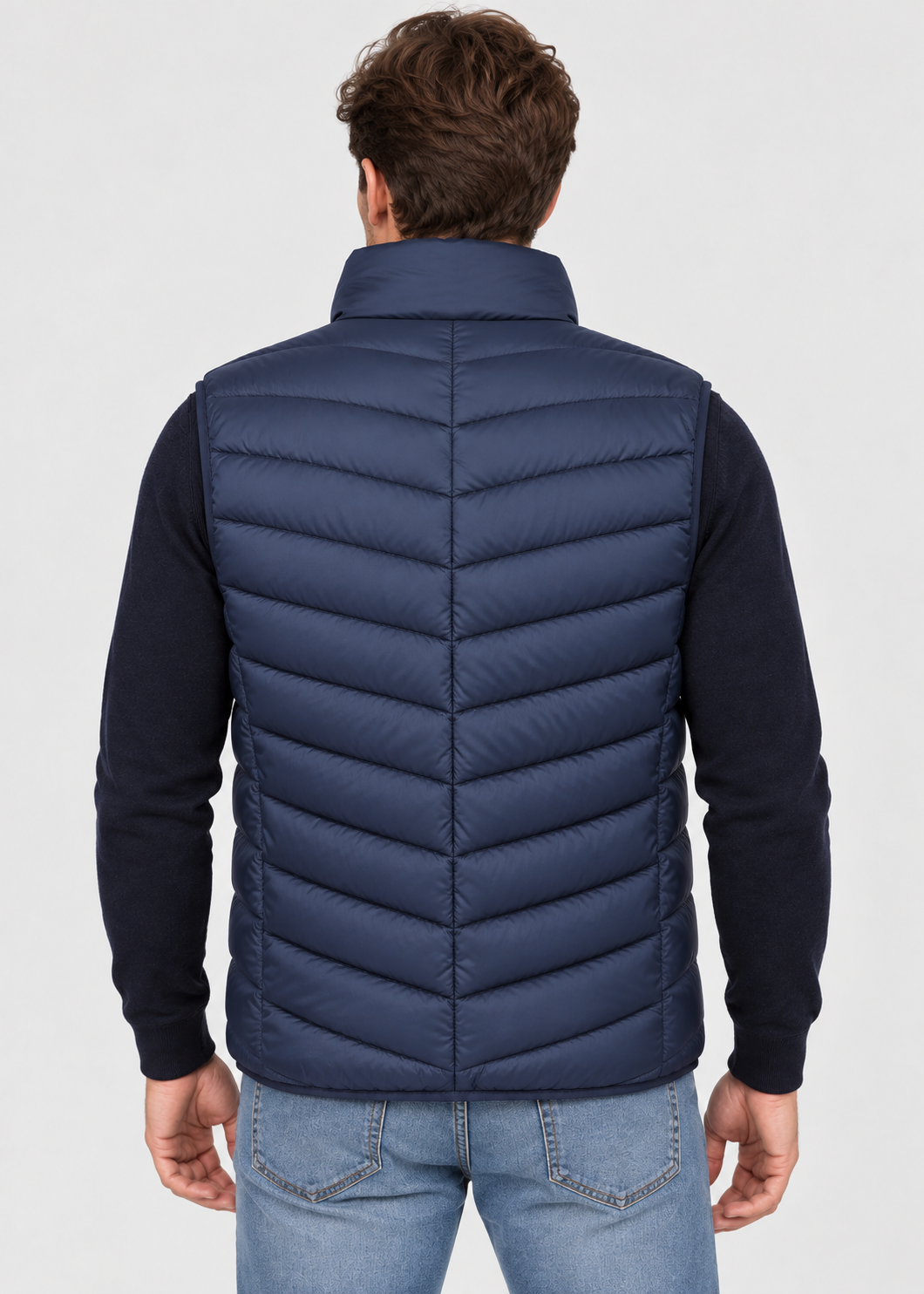 Men's Quilted Gilet Vest | Lightweight | Zip Front | Insulated | Smart Casual Outerwear | Steven & Levon
