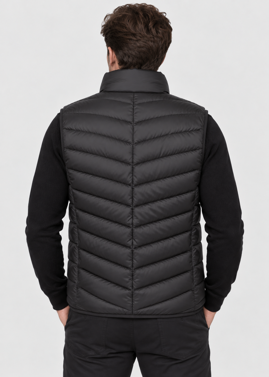 Men's Quilted Gilet Vest | Lightweight | Zip Front | Insulated | Smart Casual Outerwear | Steven & Levon