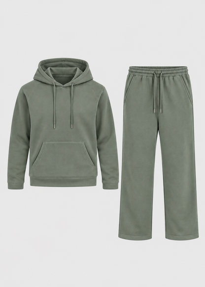 Men’s Hoodie & Jogging Set | Men | Soft Cotton Blend | Casual Fit & Drawstring Waist | Steven & Levon