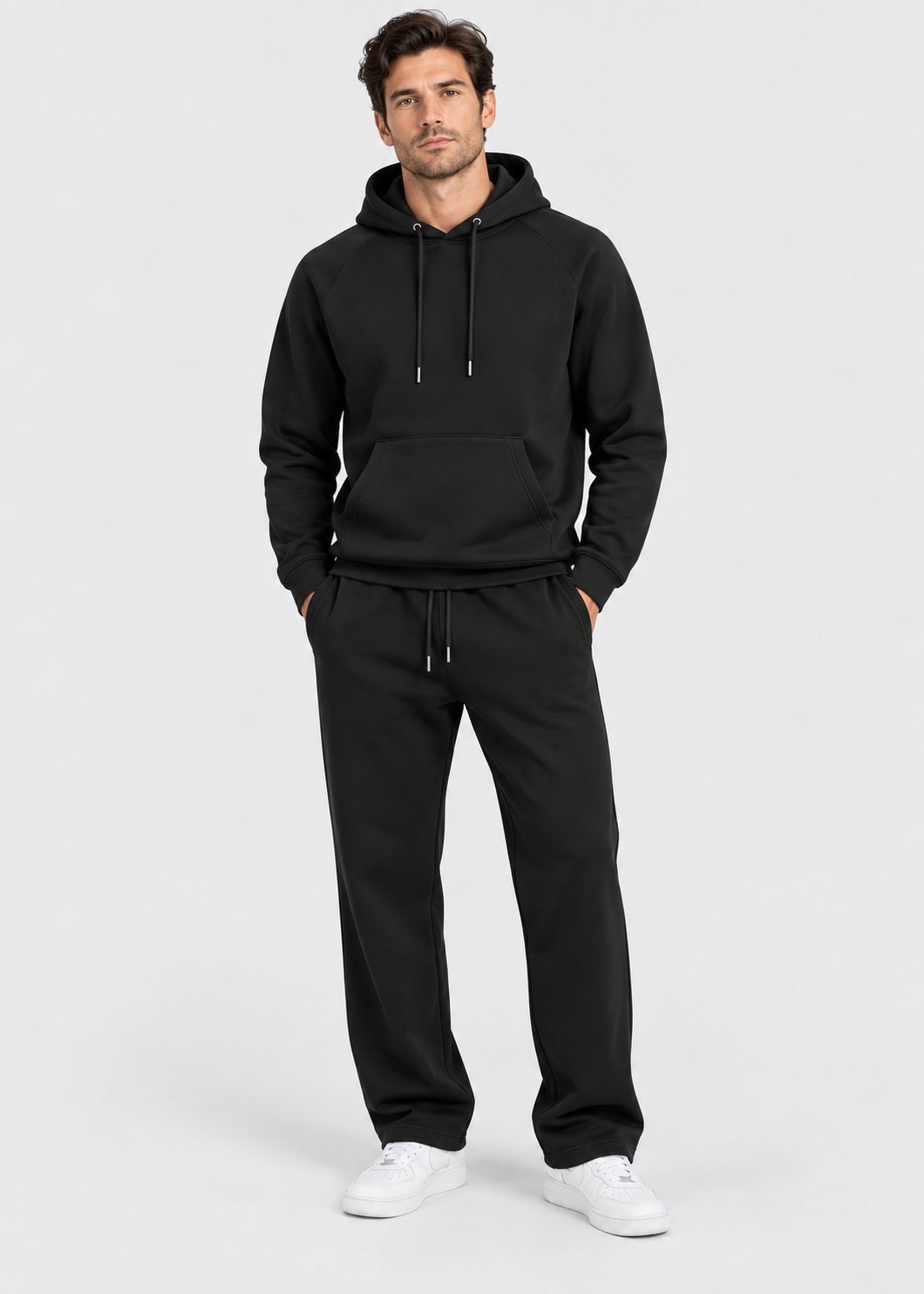 Men’s Hoodie & Jogging Set | Men | Soft Cotton Blend | Casual Fit & Drawstring Waist | Steven & Levon