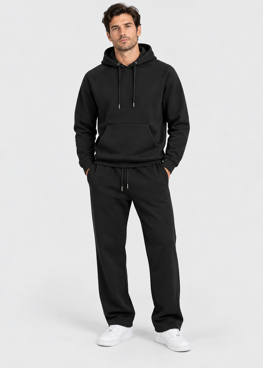 Men’s Hoodie & Jogging Set | Men | Soft Cotton Blend | Casual Fit & Drawstring Waist | Steven & Levon