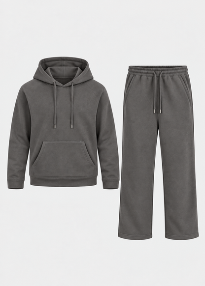 Men’s Hoodie & Jogging Set | Men | Soft Cotton Blend | Casual Fit & Drawstring Waist | Steven & Levon
