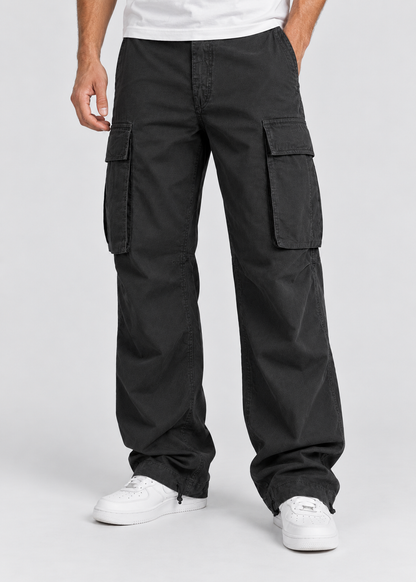 Men’s Cargo Pants | Relaxed Fit | Utility Pocket Trousers | Casual Streetwear | Steven & Levon