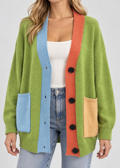 Women's Cozy Cardigan | Soft Button-Up Sweater | Casual Layering | Steven & Levon