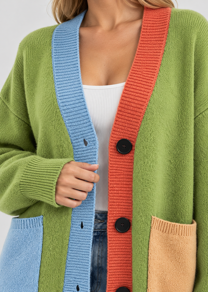 Women's Cozy Cardigan | Soft Button-Up Sweater | Casual Layering | Steven & Levon