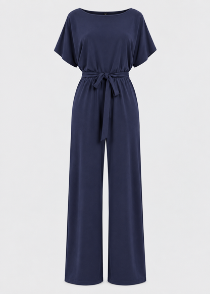 Women's Elegant Jumpsuit | Lightweight & Smart Casual | Relaxed Fit | Steven & Levon