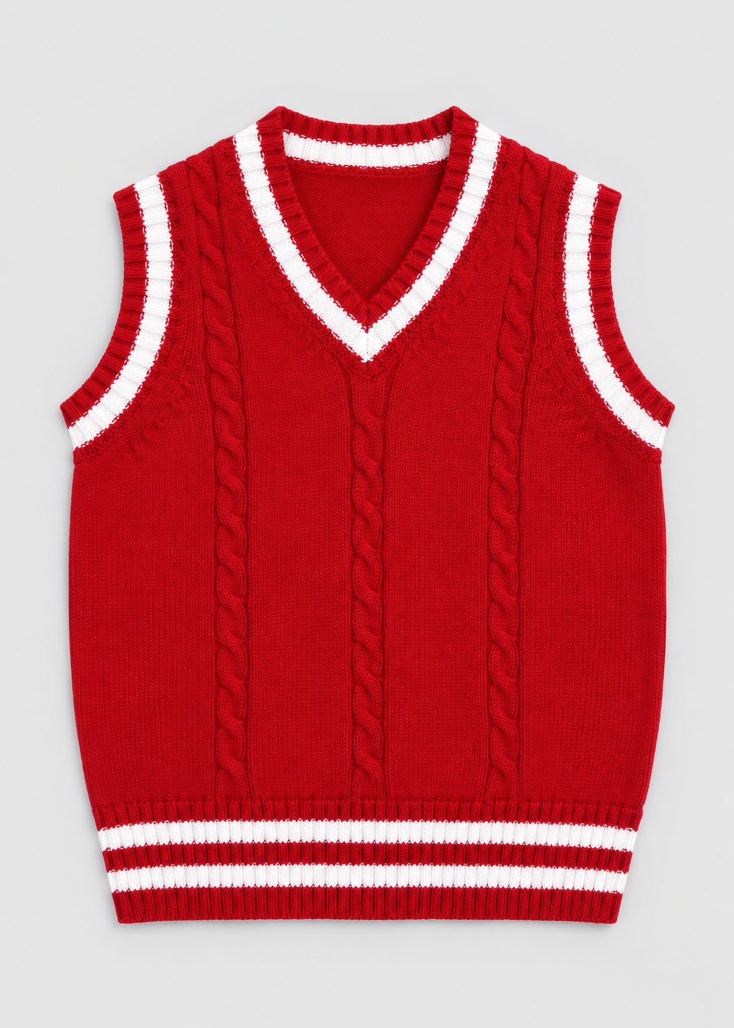 Sweater Vest | Men | V Neck Ribbed Trim | Regular Fit Layering Top | Steven & Levon